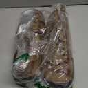 alcubieree Mens Leather Casual Shoes Comfortable Fashion Sneakers Loafers Lightweight Dress Walking Driving Shoes for MenSize 7.5-13 (Brown)