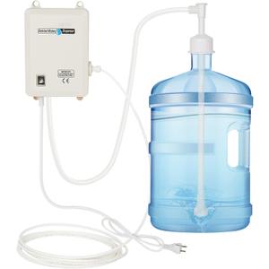 Bottled Drinking Water Pump System Single-Tube Power 25W, Bottled Water Dispensing 2L Flow Electric Water Pump for 5 Gallon Bottle Water for Coffee,Refrigerators,Ice Maker,Faucet
