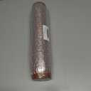 Leather Table Cover,1.8mm Thick,12x45 Inch Table Protector,Glass Table Protector,Table Sticker Cover,Desk Covers On Top of Desks.(Brown+Gray,12x45)