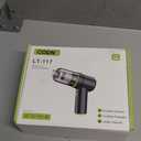 CODN Handheld Car Vacuum Portable Cordless 12000PA, 2 in 1 Handheld Vacuum Cleaner and Air Duster with Multi-Nozzles and LED Light, Mini Hand Held Vacuum Rechargeable for Home, Car, Office, Pet Hair