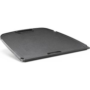 Napoleon Cast Iron Reversible Griddle - Fits All TravelQ 285 Series Portable Grills, Non-Stick, Carry Handle (14.5" x 10.5" x 1.2")