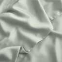 DOZ Flat Sheet, 100% Viscose derived from Bamboo, Organically Grown, Buttery Soft, Cooling Sheets, High GSM, 1 Top Sheet Only (Sage, Twin/Twin XL)