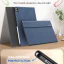 INFILAND Case for Galaxy Tab S11 Ultra 2025 14.6 Inch, Multi-Angle Stand Cover Compatible with Samsung Tab S11 Ultra 5G SM-X936B/ SM-X930 [Auto Wake/Sleep] (Navy)