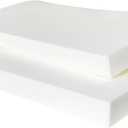 Premium Foam Sheet for Window Seat Pads Cushions, High Density Foam Chair Thick Foam Padding Replacement Sofa Dinning Chair Bench, White Upholstery Foam (Thick 10cm,100x30cm)