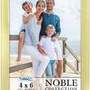 Icona Bay 4x6 Gold Picture Frame, Modern Professional Frame, Noble Collection Pack of 9