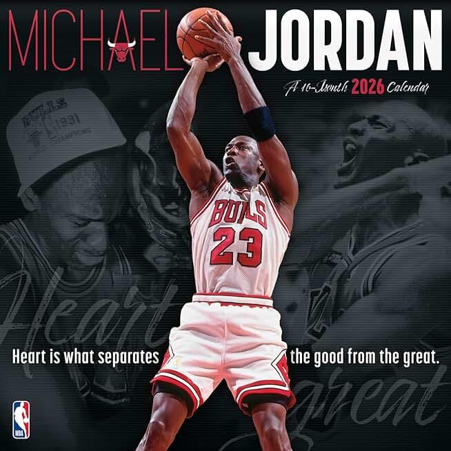 2026 Michael Jordan Wall Calendar