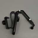 Sun Visor Phone Holder, Cell Phone Holder for Car Sun Visor Perfectly for iPhone, 360 Rotatable Rearview Phone Holder for Samsung & Other Cellphone, Car Accessories(Black)