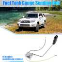 X AUTOHAUX No.1234552 Fuel Tank Float Gauge Sending Unit Sender Fuel Level Sensor for MAZDA 3 Hatchback 1.4L 1.6L 2.0L 2003-2009