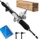 PHILTOP Hydraulic Power Steering Rack & Pinion Kit for 2005-2010 Dakota, Raider, with Outer Tie Rod Ends, Replace# 26-2143
