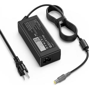 VUOHOEG 65W Laptop Charger Compatible with Lenovo ThinkPad T420 T430 T520 T530 X220 X230 X230t L420 L430 E430 E530 SL410 SL510 S230u 7.9mm Round Tip AC Power Adapter Replacement
