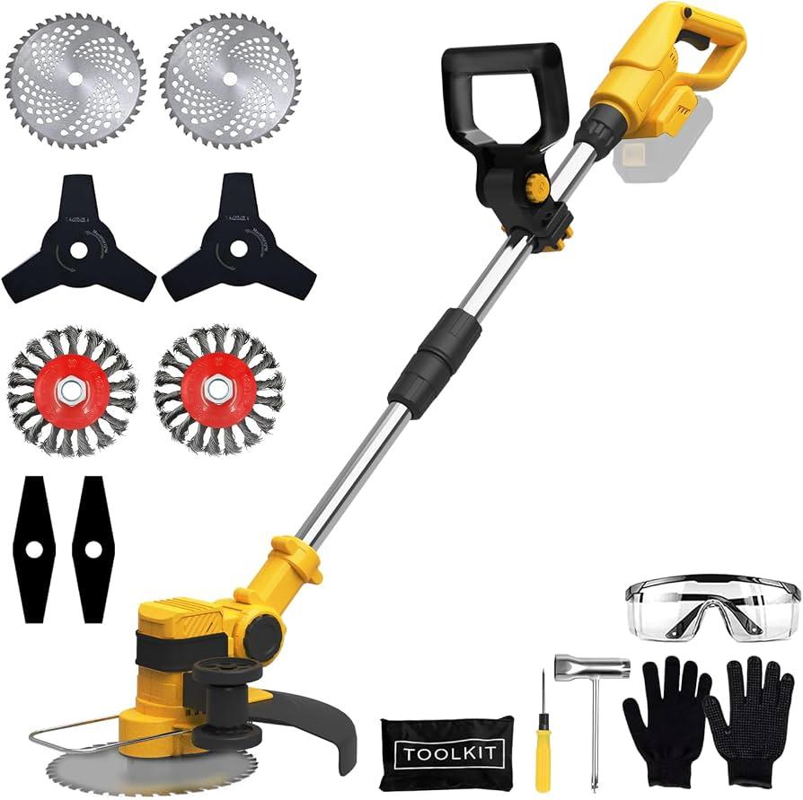 Cordless Weed Wacker for DeWalt 20V Max Battery (Tool Only)