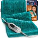 GENIANI XL Heating Pad for Back Pain & Cramps Relief, Auto Shut Off, Machine Washable, Heat Pad, Holiday Gifts for All, Gifts for Women, Gifts for Men, Heat Patch (Viridian Green) (XL 12"x24")