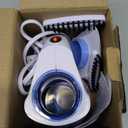 HiLIFE Steamer for Clothes, Portable Handheld Clothing Steamer, 240ml Big Capacity, 700W, Strong Power, Fabric Quick Wrinkle Remover with Brush for Home, Office, Travel (ONLY 120V) -Blue