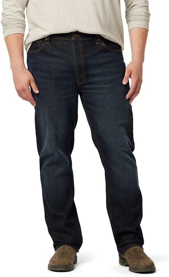 Levi Strauss Signature Gold Men's Straight Fit Jeans (33W x 30L)