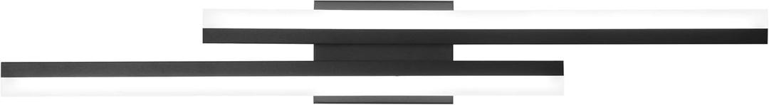 PRESDE LED Bathroom Vanity LightModern Black 32 Inch LED Wall Lighting Fixture Over Mirror 3CCT