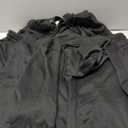 COOFANDY Academy Warm Up Tracksuit Long Sleeve Zipper Drawstring Casual Jacket Sweatsuit Set for Men Black, 3XL