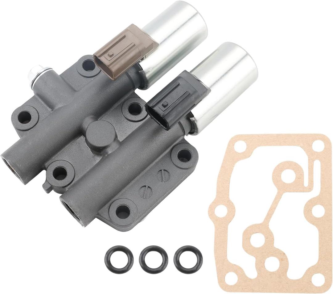 Transmission Dual Linear Shift Solenoid Valve Compatible with Honda Accord Odyssey Pilot Ridgeline 2005-2008 Acura MDX RDX RL TL 2003-2009 Replacement for 28250-RDK-014 28250RDK014
