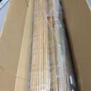 LazBlinds No Tools No Drill Cordless Bamboo Roman Shades, Light Filtering Window Treatment, Roll Up Bamboo Blinds for Window 33'' W x 64'' H, Brown
