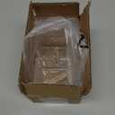 ELLDOO Sugar Packet Holder, Acrylic Sugar Bowl for Restaurant, Tea Bag Organizer, Coffee Stirrers Straws Small Condiments Packet Holder, Sugar Caddy Dispenser for Countertop Coffee Bar