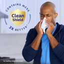 Kleenex Trusted Care Facial Tissues, 3 Flat Boxes, 160 Tissues per Box, 2-Ply (480 Total), Packaging May Vary (White)