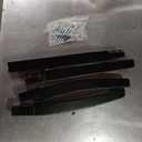 Dining Chairs with Arms, Upholstered Fabric Dining Room Chairs with Solid Wood Legs, Accent Armchair for Kitchen Dining Living Room, Beige