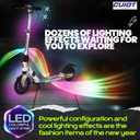 Kick Scooter for Teens & Adults, Foldable Commuter Scooter, Smooth & Stable Ride, Dual Suspension, Disc Brake, Adjustable Height, Supports Up to 330 LBS