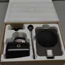 Coffee Mug Warmer & iKago Mug Set, Accurate Temperature Control Smart Heated Mug for Desk, Electric Coffee Warmer with Auto Shut Off & Real-Time Temp Display, Gifts for Men Women, 15oz Ceramic Mug (Dark Grey)