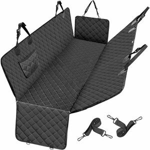 HCTCPALS Dog Car Seat Cover, Back Seat Extender for Dogs, Dog Hammock for Car Backseat, Non Inflatable Cover for Backseat Protector for Cars, Trucs & SUVs