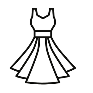 Girls’ Long Sleeve Black Dress – Size 130