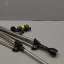 Impact Tripod Sprinkler, Rotating Tripod Sprinkler,360Degree Automatic Rotating Irrigation Watering, Tripod Telescopic Support for Lawn (2 PCS)