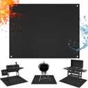 Grill Mats for Outdoor Grill, 65 x 48 in | Gas grills mat to protect patio and deck, oil-proof griddle accessories compatible with blackstone, weber, royal gourmet