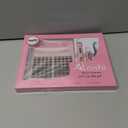 Lash Clusters Kit, DIY Cluster Eyelash Extensions 516mm,124pcs Fluffy D Curl Natural Lashes with Bond and Seal,Remover, TweezersNatural Fake Cat Eye Individual Manga Clusters 1-3-L