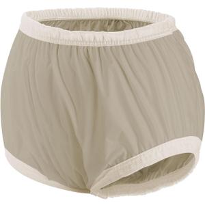 Carer Adult Diaper Cover Noiseless Leakproof Underwear Cover Durable, Lightweight Waterproof Underwear for Incontinence (XL, Beige)