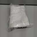 ONLY TRIMMING 2x2 Acrylic Rib Knit Fabric, Warm & Soft, Stretchy Knitted Ribbing for Cuffs, Collars and Waistbands, AcrylicPolyester Blend, 6.5 x 33.5 Inches (Off White, 6.5 x 33.5 Inches)