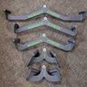 Home Gym Fitness Rowing T-bar V-bar Pulley Cable Machine Attachment, Bicep Curl Tricep LAT pulldown Bar Back Strength Training Handle Grips LAT Pull Down Bar for Seat Row Workout