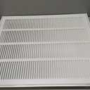 20x25 Return Air Grille [Duct Opening Size],Return Air Vent Cover for Wall Or Ceiling,Steel Return Air Filter Grilles Removable Face/Door for 1 Inch Filters (20"W x 25"H[Duct Opening])