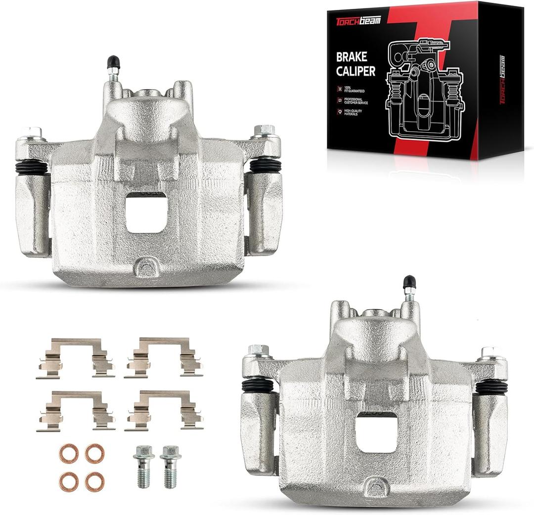 Torchbeam Front Brake Calipers Set for Jeep Patriot 2007-2017