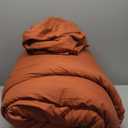 Yiyun Hometex Terracotta Cal King Comforter Set Pumpkin Colored Bedding California King Comforter Sets Caramel Brown Bedding Cal King Size Dusty Orange Comforter Cinnamon California King Size Comforter Set