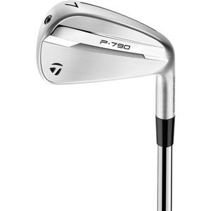 TaylorMade 2025 P790 Irons Golf Club Set, Premium Forged Feel, Larger Sweet Spot, Improved Gapping, Players Distance, 4-PW 7 Piece,  26.5 degrees, Right Handed, 4-Iron, 5-Iron, 6-Iron, 7-Iron, 8-Iron, 9-Iron, Pitching Wedge (PW) 