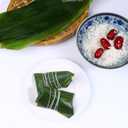 fresh banana leaves(100 pcs, 13"" L x 3.2"" W) Fresh Banana Leaves for Cooking bamboo leaves suit Sushi making, Zongzi, Chinese dinner, hot pot leaf decoration, Green