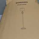 63'' Farmhouse Lantern Floor Lamp for Living Room with 2 Light Sources, Rustic Vintage Resin Tall Standing Lamp with Glass Night Light for Bedroom Office Study Room, Bulb Included (Bronze)