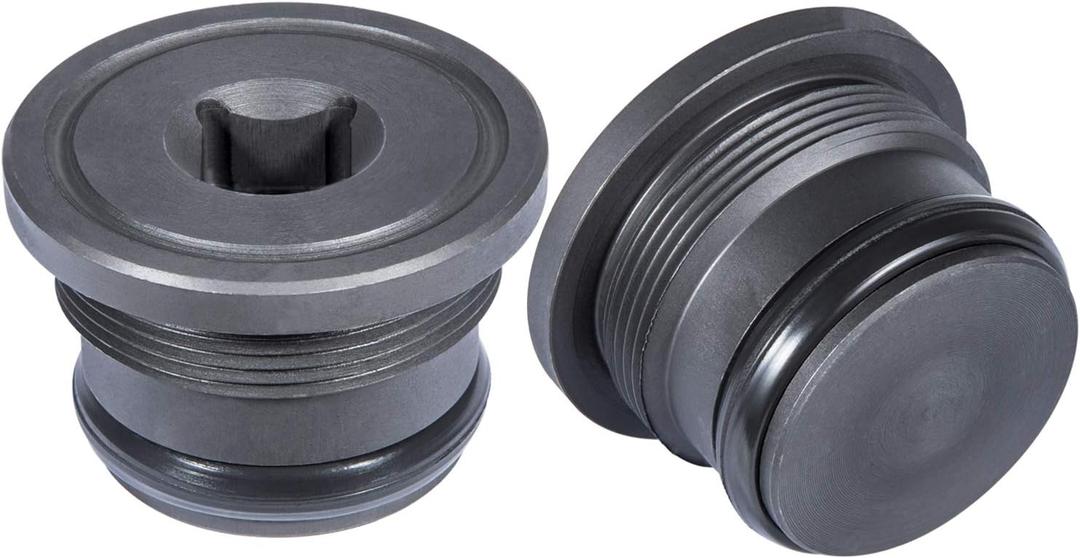 4C3Z-6026-CA Oil Supply Rail End Oil Gallery Plug & Seal For Ford 7.3L Powerstroke 1994-2003 (2 PCS)