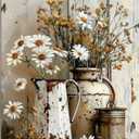 tigdtiu 5D Diamond Painting Kits for Adults Beginners- Flowers Diamond Art Kits for Adults,DIY Full Drill Diamond Art Painting Flower Gem Art and Crafts 12x16inch