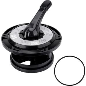 Upgrade SPX0714BA Key Cover and Handle Assembly with O-Ring Compatible with Hayward SP0714T S210S S220T2 Series Vari-Flo XL Multiport Valves
