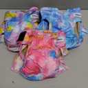 Reusable Dog Diapers Female Medium Washable, Premium Doggie Diaper for Dogs, Pack of 3, Highly Absorbent Dog Diaper for Heat, Incontinence and Puppy Training(M)