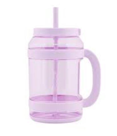 REDUCE WATER DAY DESKTOP MUG LILAC BUG 80 OZ