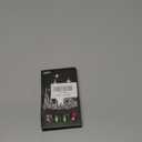 24 Pcs Pearl Shine Medium Square Fake Nails with Bow Designs, French Tip Glue On Nails, Reusable Black Bows, Full Cover Nude Artificial Nails for Women & Girls