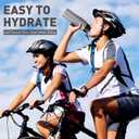 Mimorou 16 Pack Aluminum Water Bottles with Snap Lid Aluminum Reusable Sports Lightweight Leak Proof Water Bottles Bulk for Gym Hiking Cycling Sports Outdoor(25 oz)