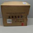 Umbrauto RV Cover Fits 33-35ft Travel Trailer: 7 Layers Waterproof Camper Cover, Toy Hauler Cover with Tongue Jack Cover, Extra Windproof Ropes, Gutter Covers