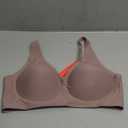 Wireless Bra Pushup Bras for Women Seamless Bras with Support and Lift Comfortable Bralettes No Underwire Deep V Tshirt Bra Coffee, XL